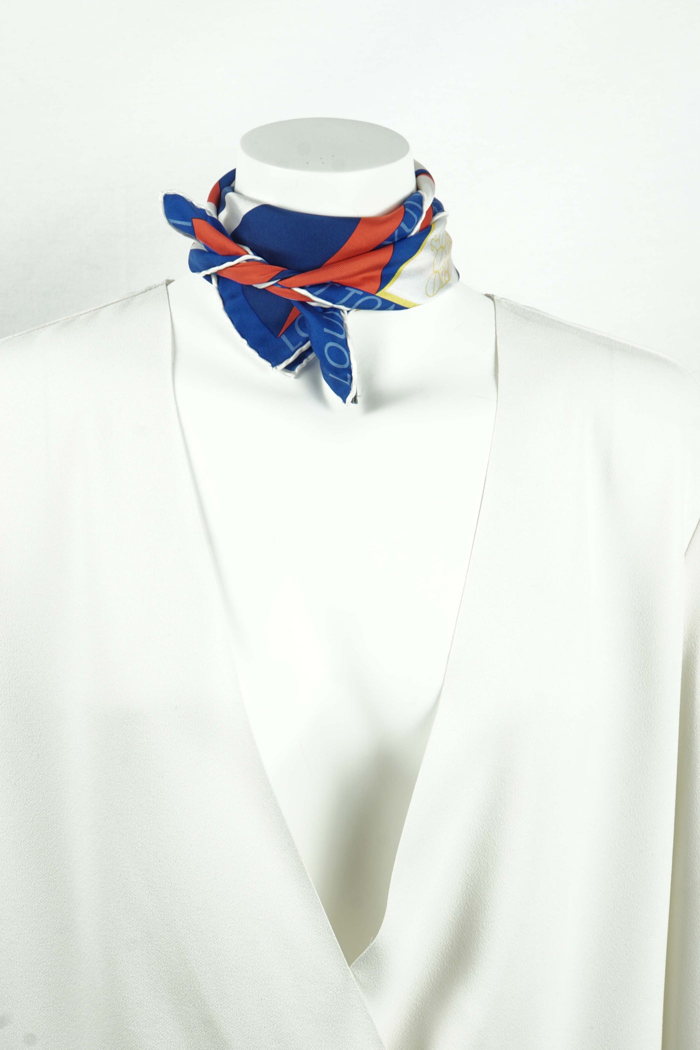 America's Cup 2000 silk scarf