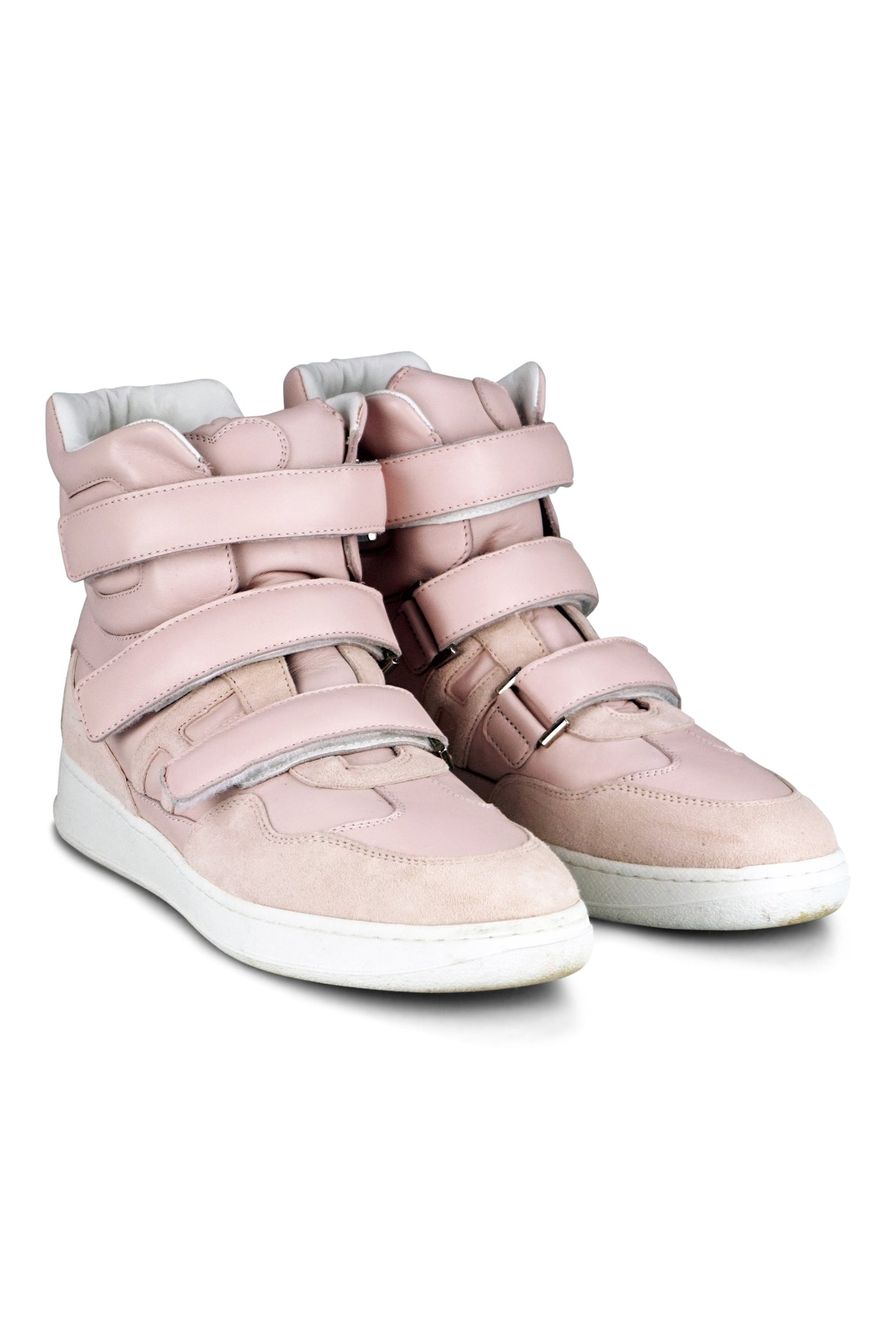 Katie Grand Loves Hogan baby pink sneakers
