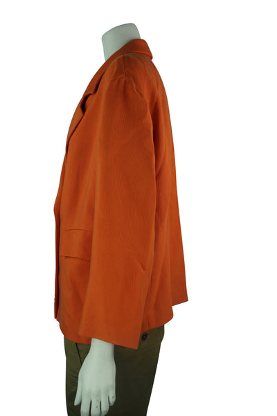 Vintage Orange slouched blazer