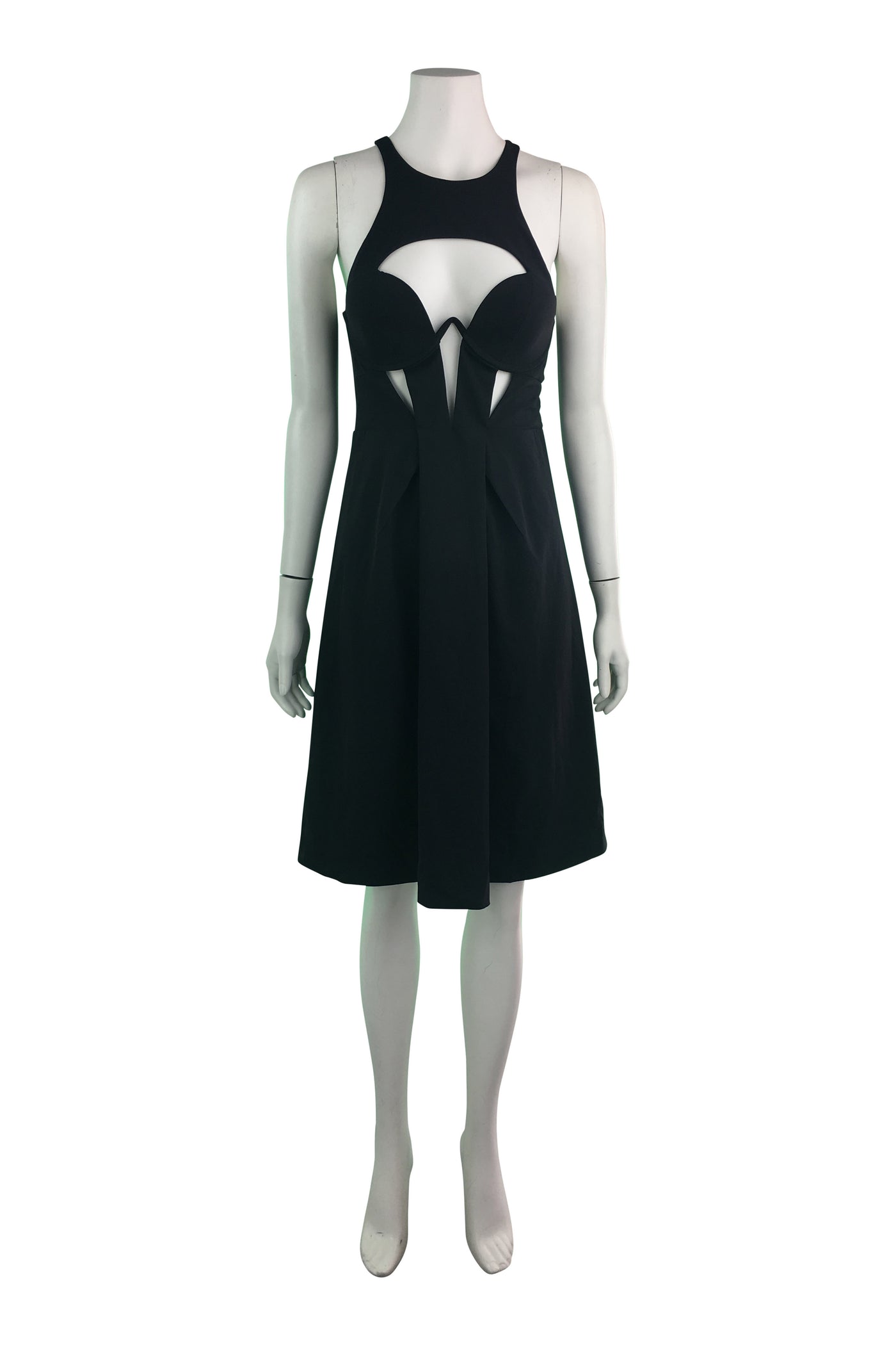 Black Openwork Dress