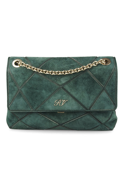 Prismick bag in forest green