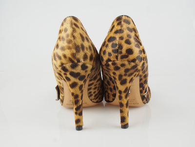 Leopard side bow heels