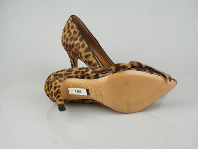 Leopard side bow heels