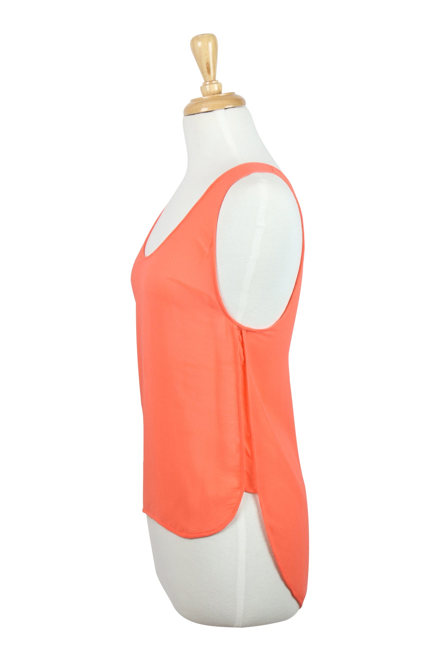 All Occasions silk tank top in orange