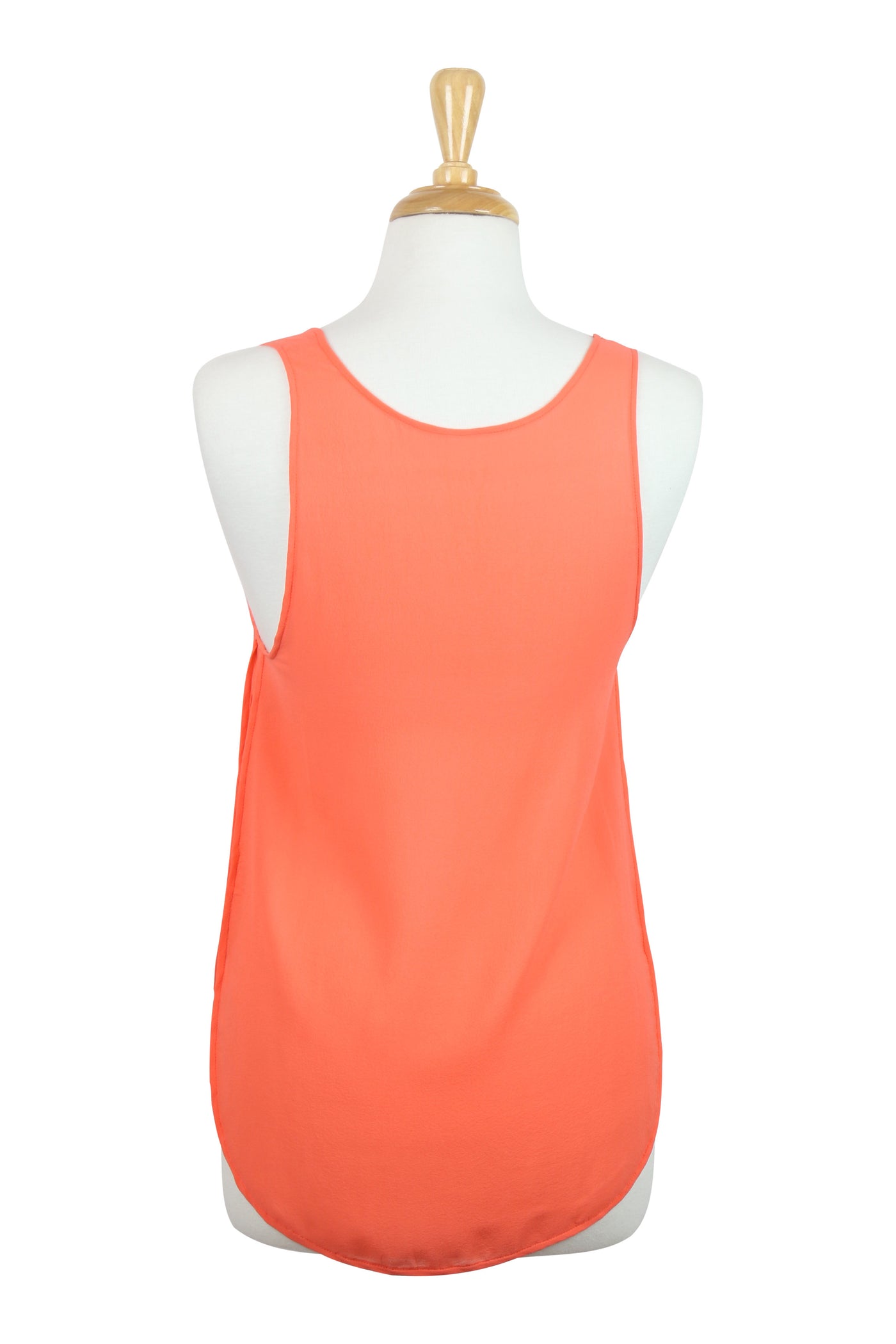 All Occasions silk tank top in orange