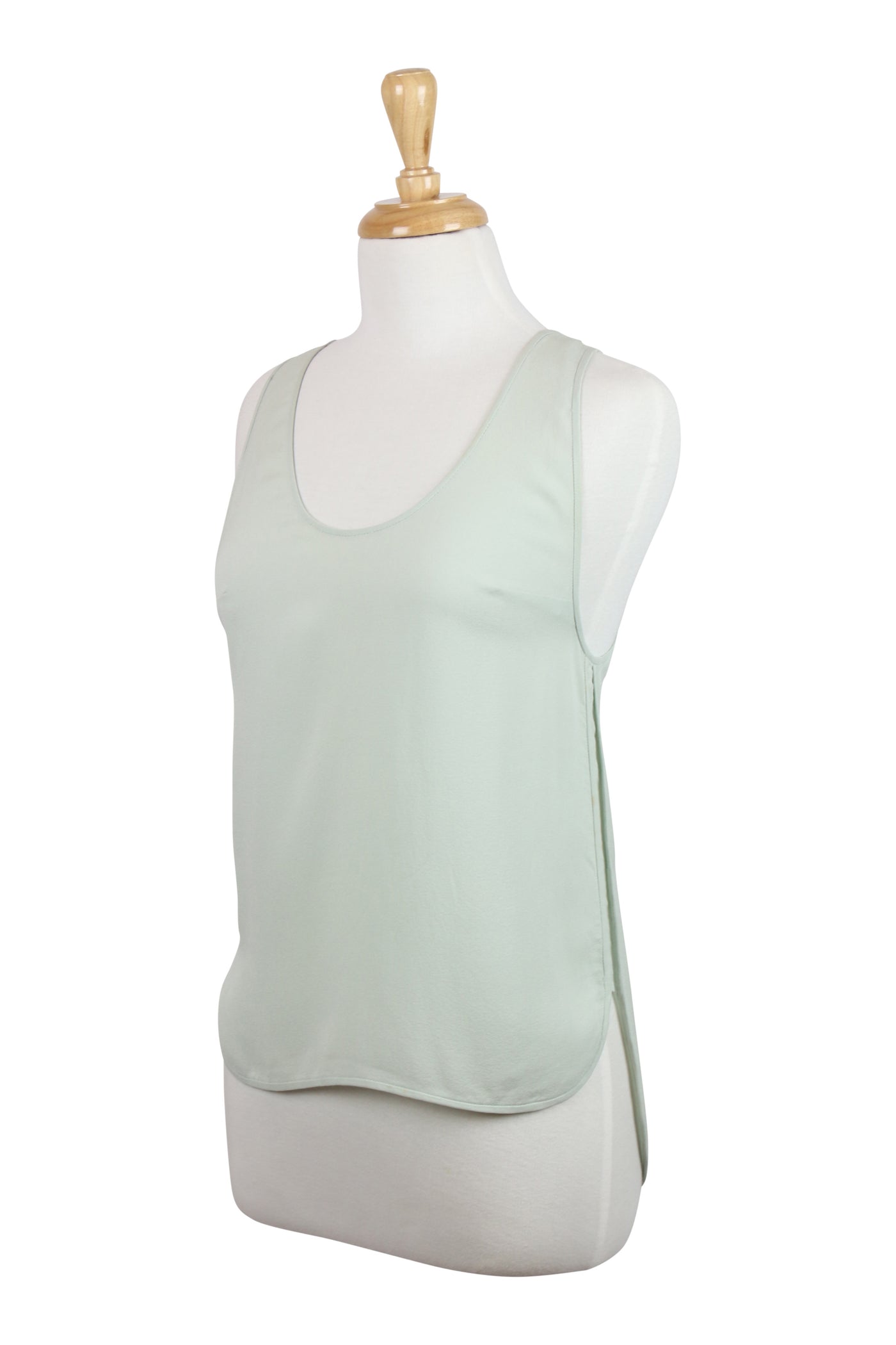 All Occasions mint silk tank top