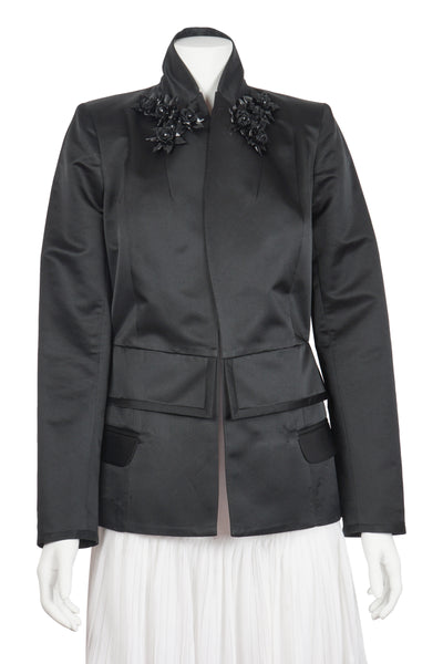 Utopia embellished tuxedo jacket