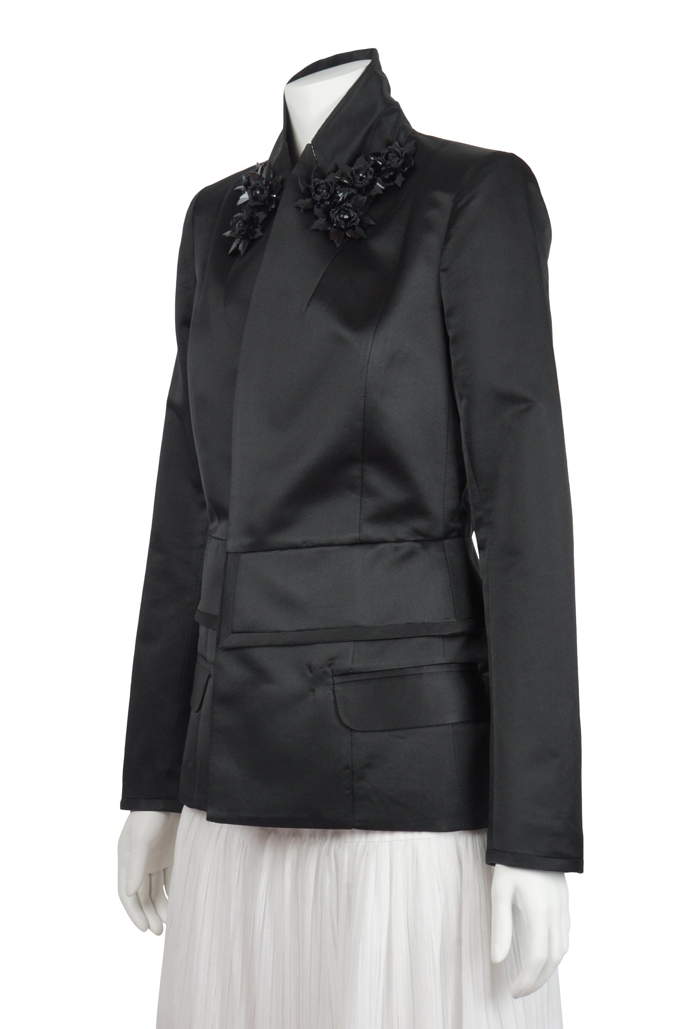 Utopia embellished tuxedo jacket