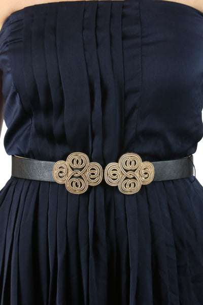 Strapless navy mini dress
