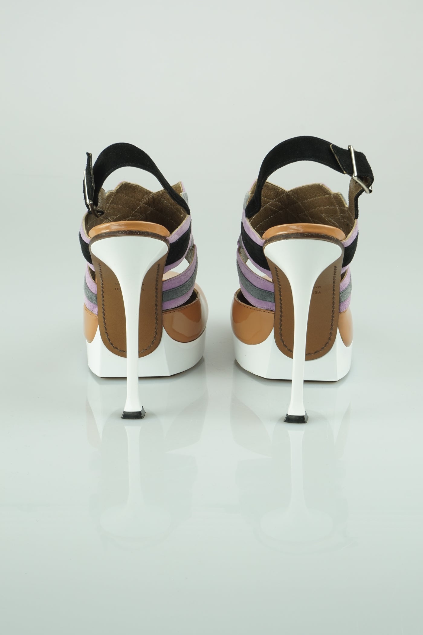 Quatro platform slingbacks