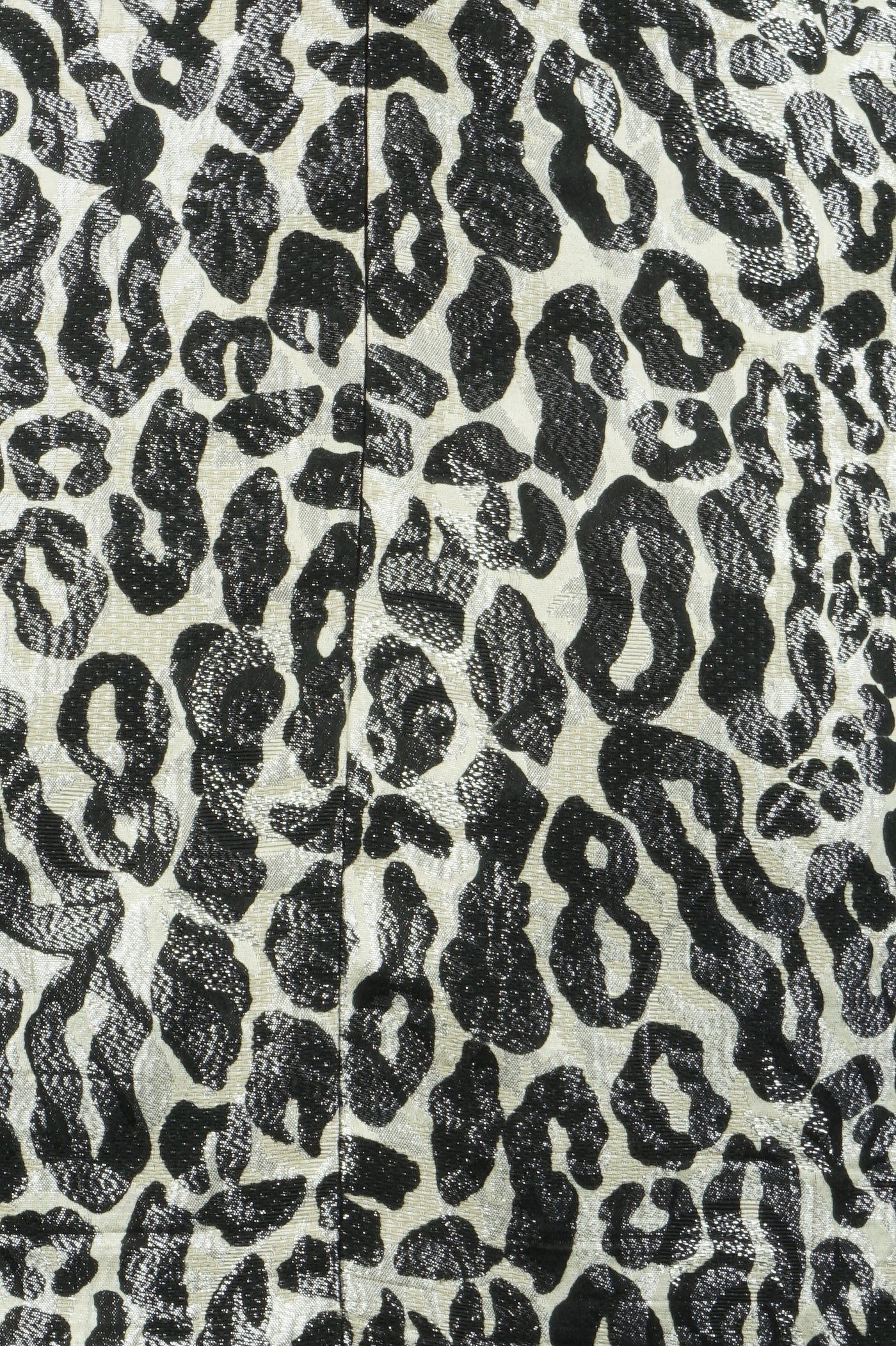 Silk shimmer leopard dress