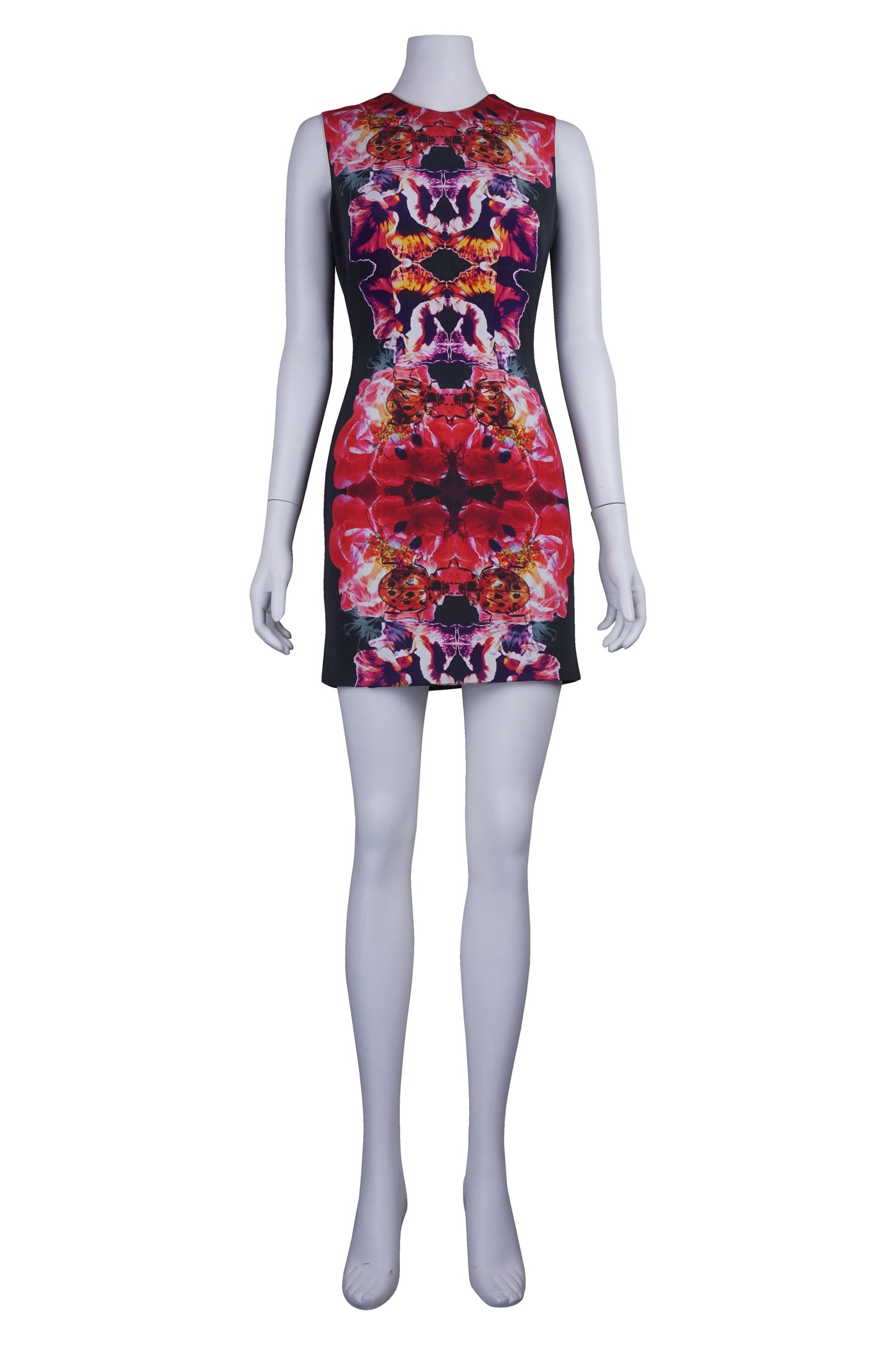 Ladybird panel print dress