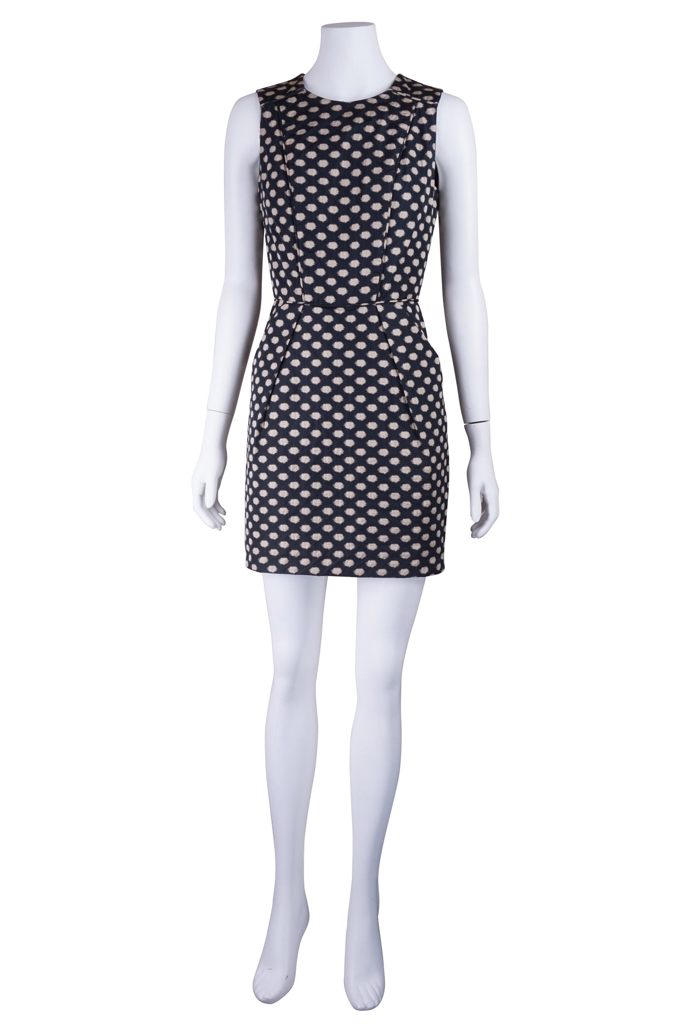 Intropia Black spotted dress