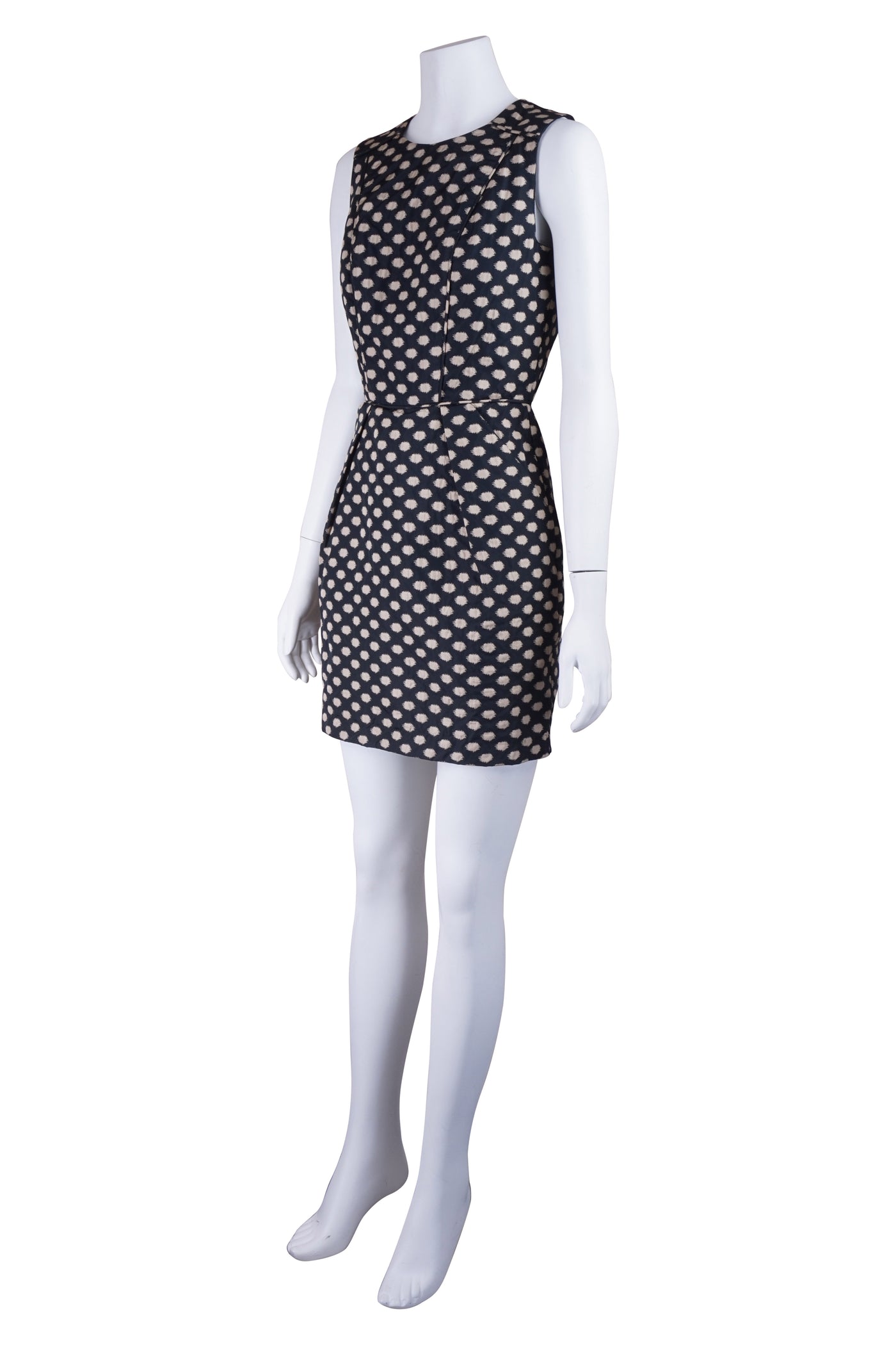 Intropia Black spotted dress