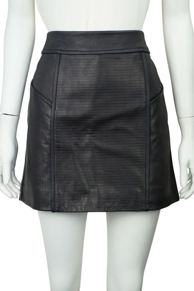 Of the night leather skirt