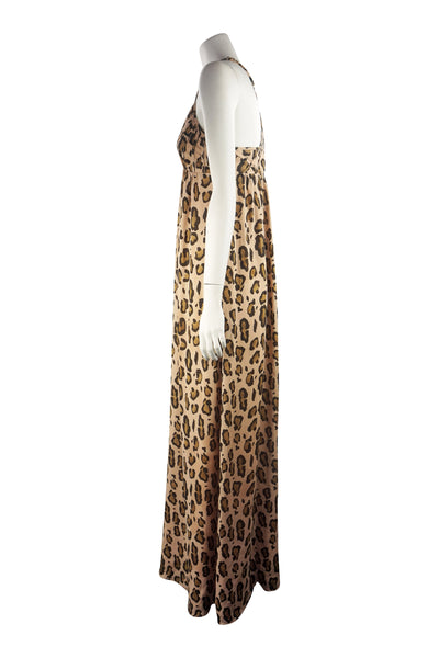 Maxi leopard dress