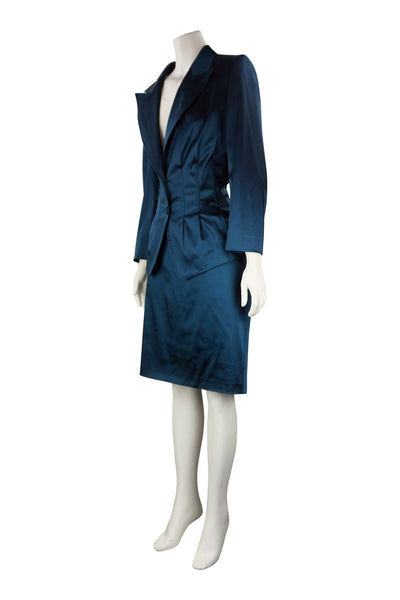 Vivid blazer and skirt set