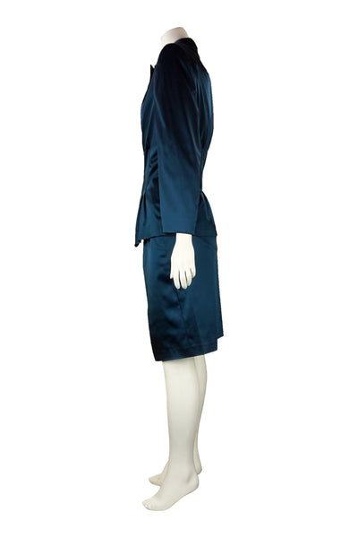 Vivid blazer and skirt set