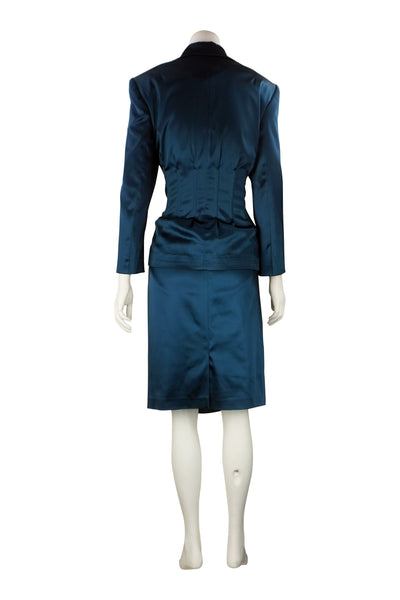 Vivid blazer and skirt set