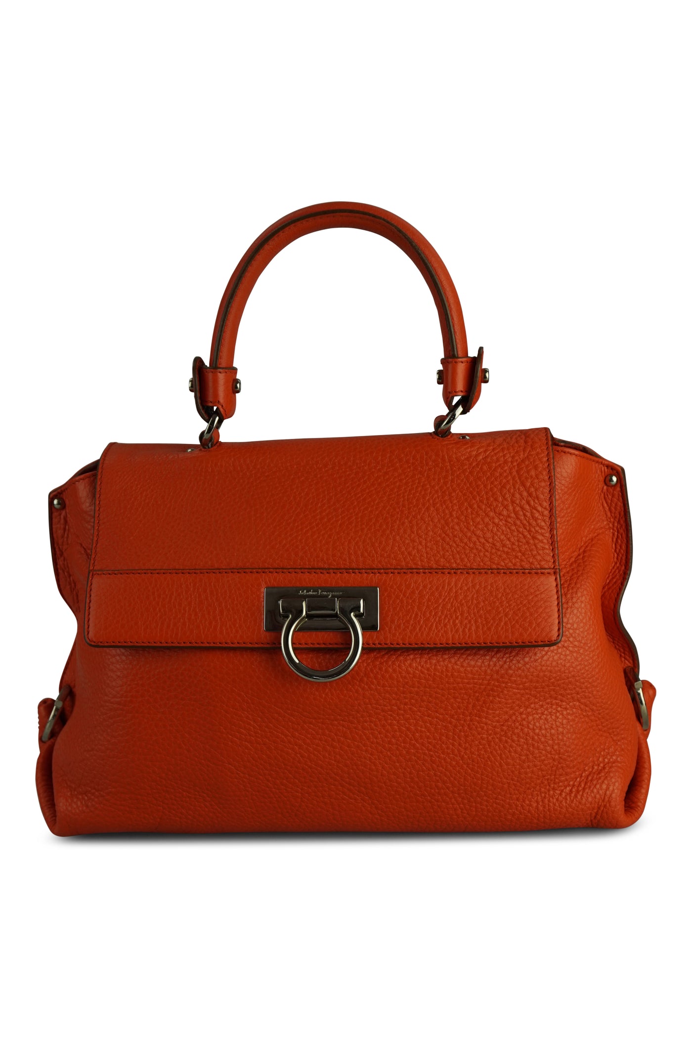 Sofia Clementine Grained Leather Bag