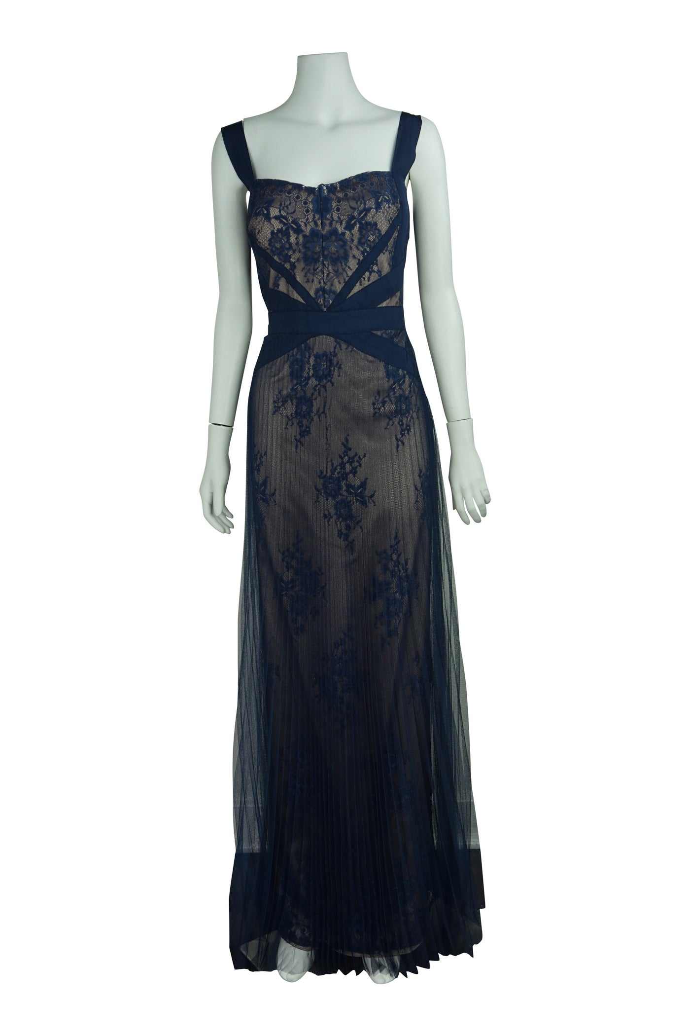 Blue Lace Gown