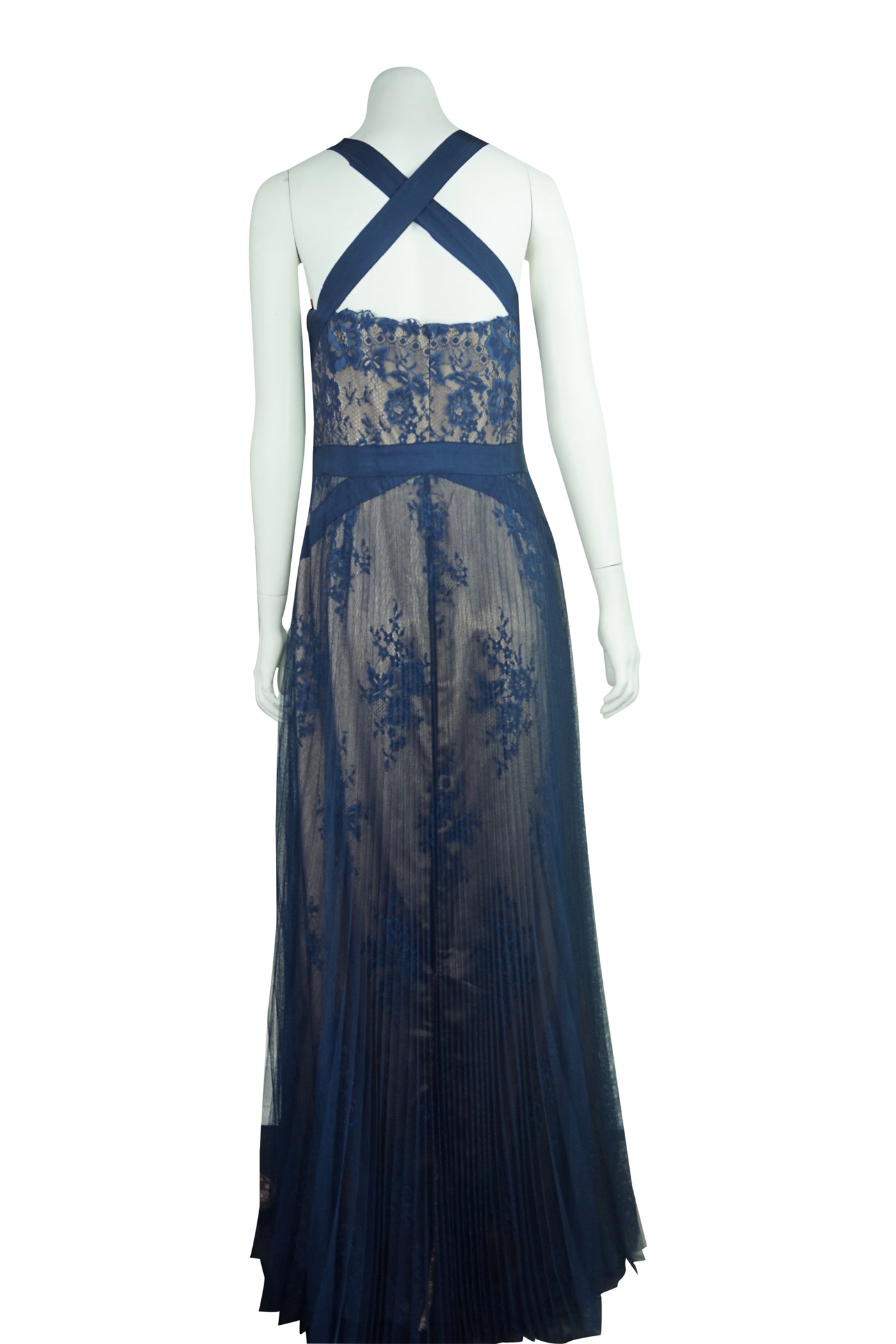 Blue Lace Gown