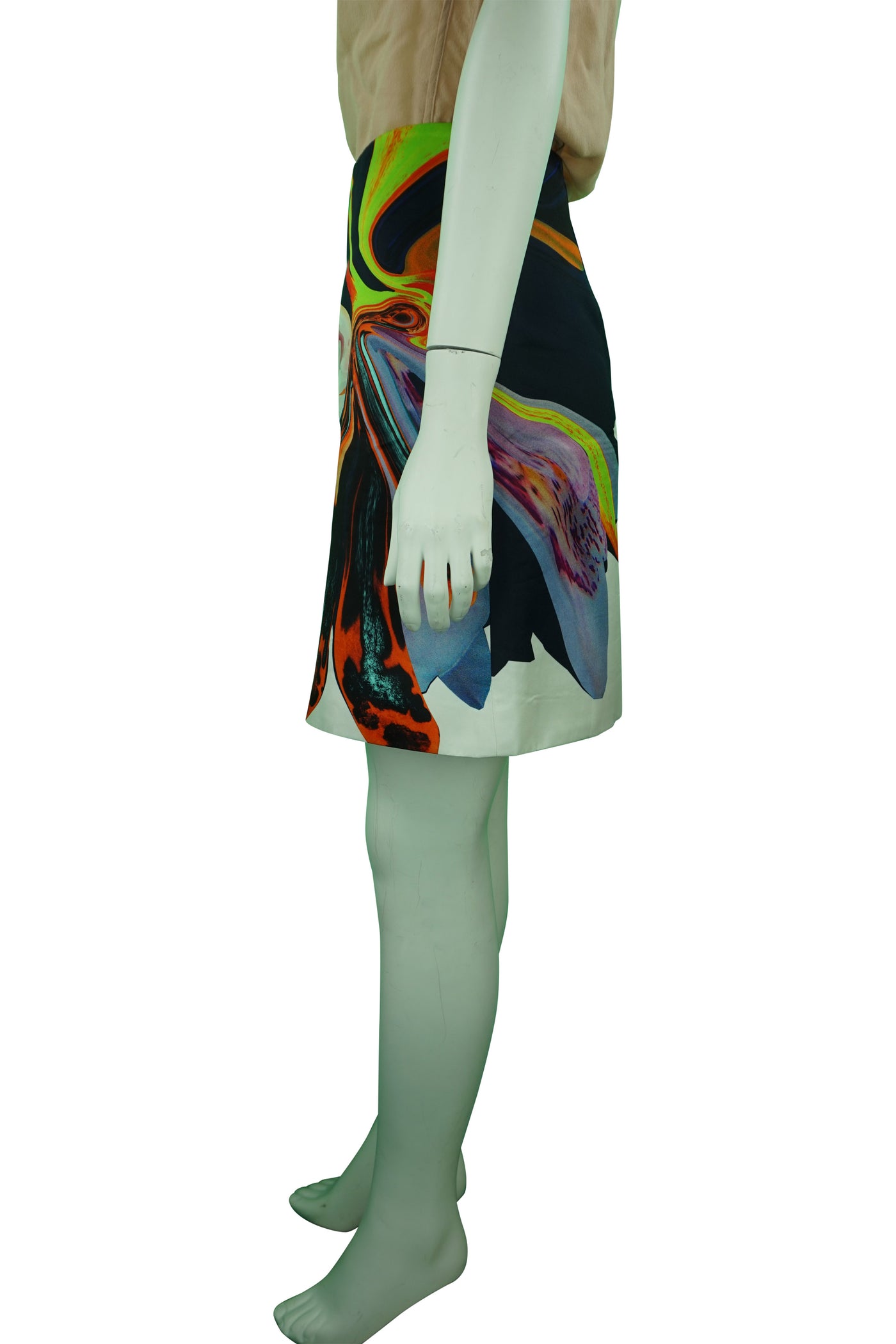 Multi-Colour Pattern Skirt