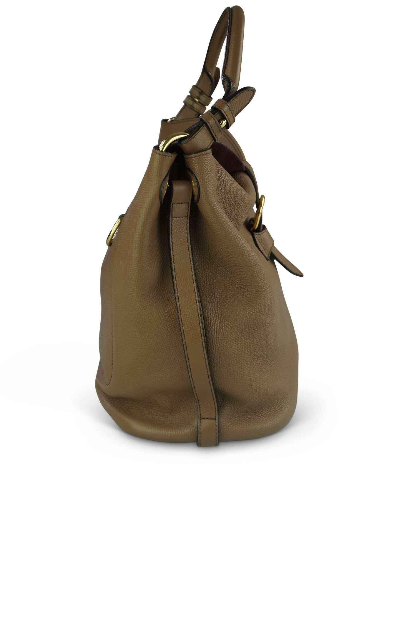 Dark Sand Leather Medium 'Sycamore' Hobo Bag