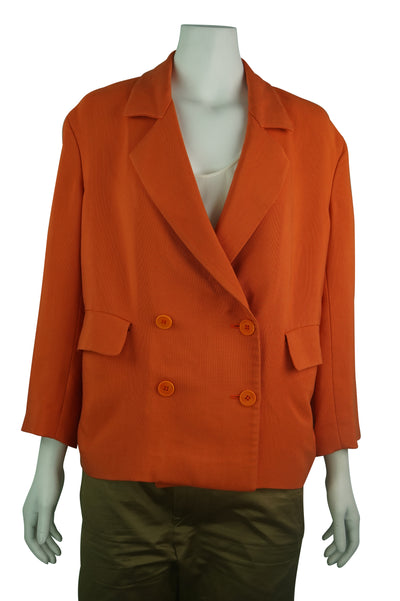 Vintage Orange slouched blazer