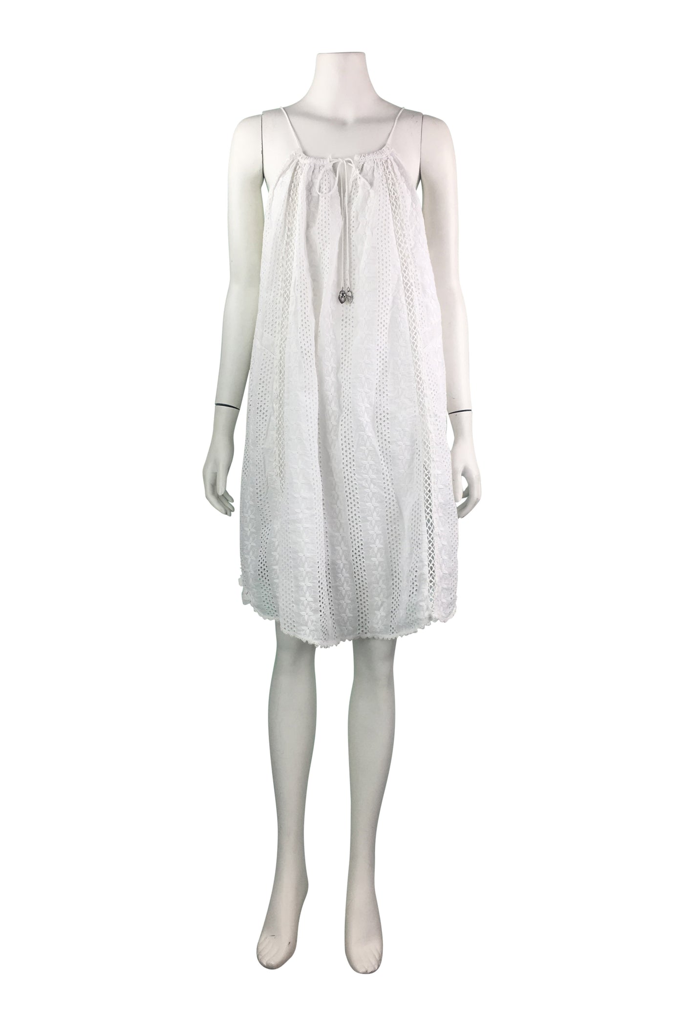 White Cotton Dress