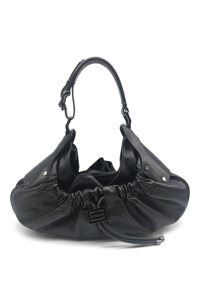 Black Leather Handbag