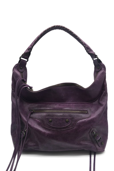 Purple Classic City Tote