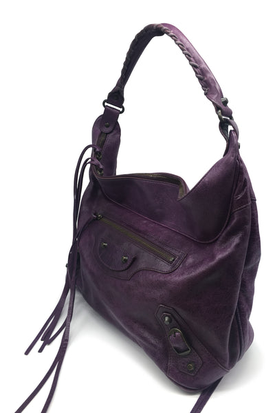 Purple Classic City Tote